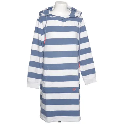 Hoodiekjole (Blå, Hvid) fra Navigazione Bomuld, Elastan, Polyester