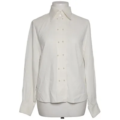 Blouse (Blanc) de Céline Acétate, Viscose