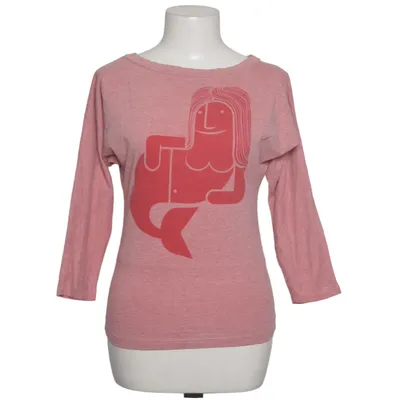 T-shirt à manches longues (Rouge) de Danefae Coton, Polyester
