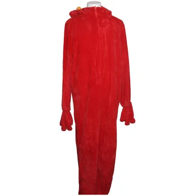 Mjukisdräkt (Röd) från Sesam Strasse Polyester