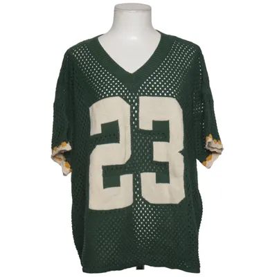 Sweater (Green, White, Yellow) from Cider Acrylic, Cotton