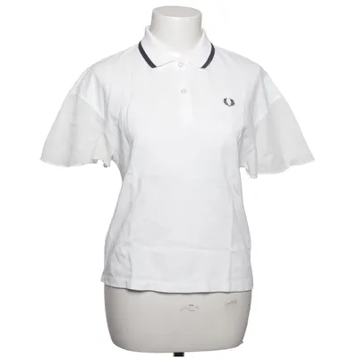 Polotrøje (Hvid, Sort) fra Fred Perry Bomuld, Polyester