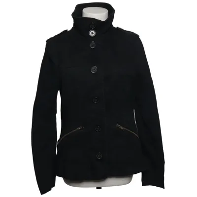Denim jacket (Black) from H&M Cotton, Elastane