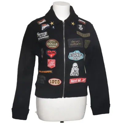 Jacka (Svart, Flerfärgad) från Diesel Ull