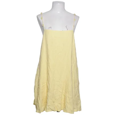 Kleid (Gelb) von Topshop Baumwolle, Leinen, Viskose