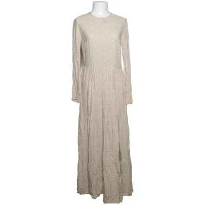 Långklänning (Beige, Vit, Flerfärgad) från DeFacto Woman Viskos