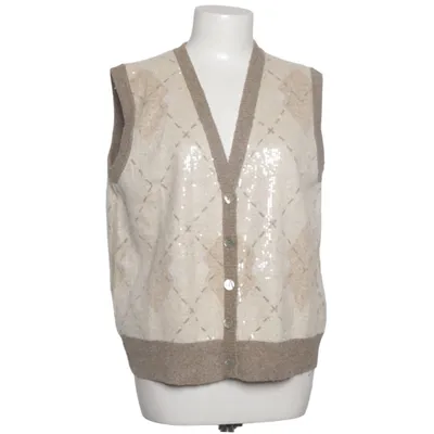 Vest (Beige, Brun) fra Zara Polyamid, Polyester, Uld