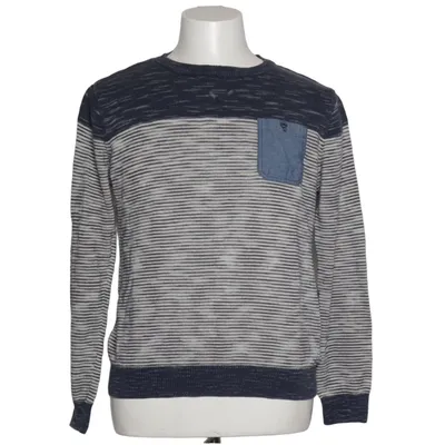 Sweater (Blå, Grå) fra Petrol Industries Akryl, Bomuld