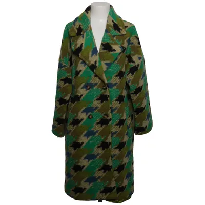 Coat (Green, Blue, Black) from Sunny Studio Acrylic, Polyester, Wool