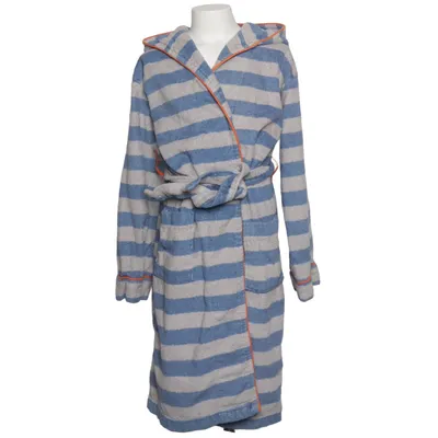 Bathrobe (Blue, Gray) from Sanetta Cotton, Polyester