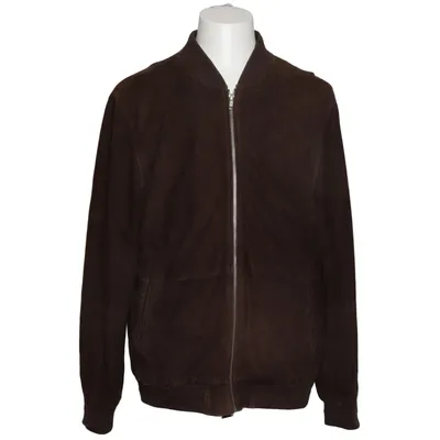 Leren jack (Bruin) van Arma Leer, Polyester