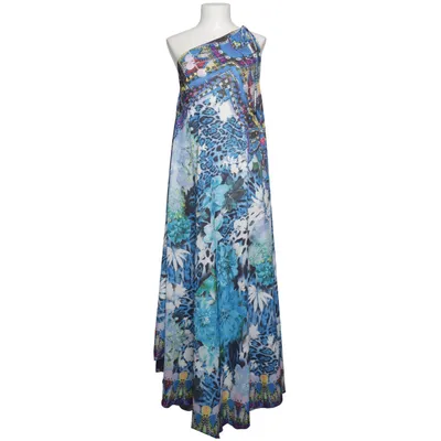 Maxi dress (Blue, Multicolored) from Frime Polyester