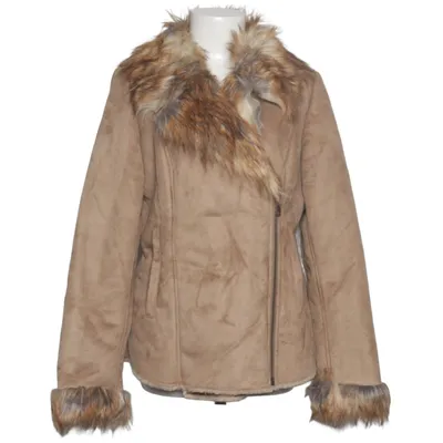 Shearlingjacka (Beige) från Comma Akryl, Polyester