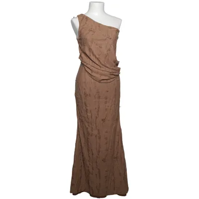 Maxi dress (Brown) from ASOS Design Elastane, Polyester
