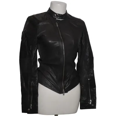 Lederjacke (Schwarz) von Diesel Black Gold Leder