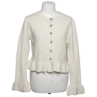 Cardigan (White) from LVCILIA Acrylic, Alpaca wool, Elastane, Polyester, Viscose
