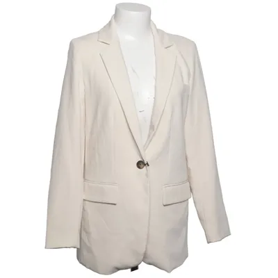 Blazer (Beige) from Object Elastane, Recycled polyester, Viscose