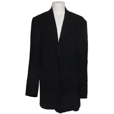 Blazer (Sort) fra Dries van Noten Viscose, Uld