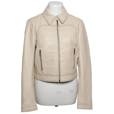 Jacket (Beige) from Bella x About You Leather, Polyester