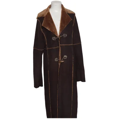 Shearling jacket (Brown) from Miss Mimi Polyester