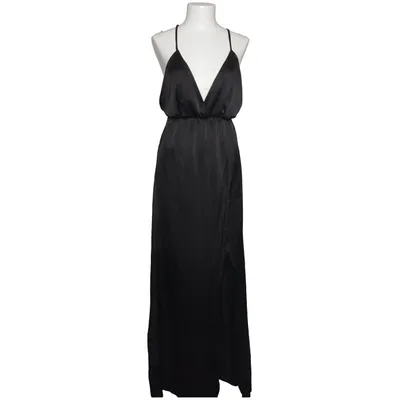 Maxi dress (Black) from Simplee Elastane, Polyester