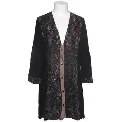 Kofta (Svart, Brun) från Kriss Elastan, Polyester, Viskos