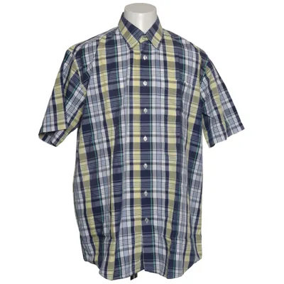 Short sleeve shirt (Blue, Yellow, White) from John Cabot