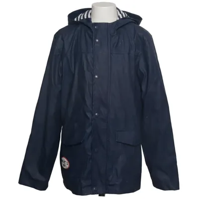 Regenjack (Blauw) van Pocopiano Katoen, Polyester, Polyurethaan