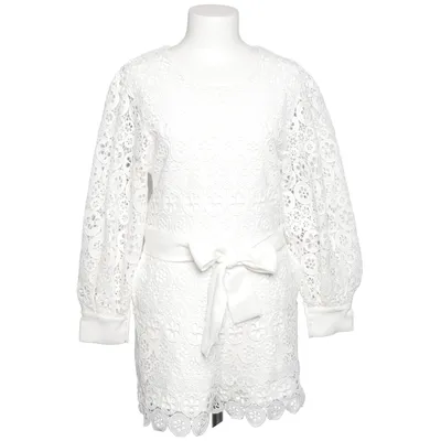 Kjole (Hvid) fra Maje Elastan, Polyester, Viscose