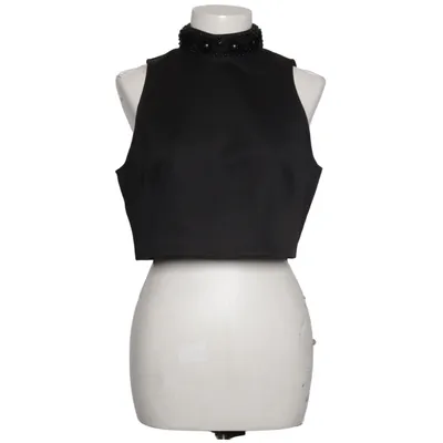 Crop top (Zwart) van Oh My Love