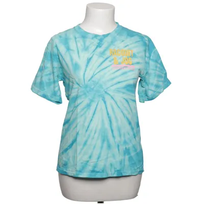T-shirt (Blauw, Meerkleurig) van Hanes Heavyweight Katoen
