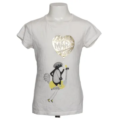 T-shirt (Blanc) de Little Marc Jacobs Coton, Modal