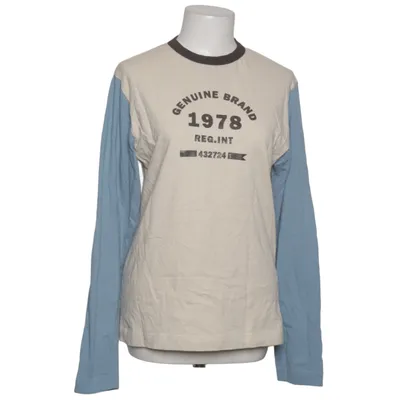 Long sleeve T-shirt (Beige, Blue, Black) Cotton