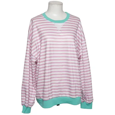 Sweatshirt (Lilla, Hvid, Grøn) Elastan, Polyester