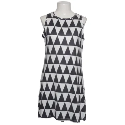 Klänning (Svart, Vit) från OverMal Elastan, Polyester