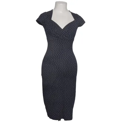 Dress (Blue, White) from King Louie Elastane, Viscose