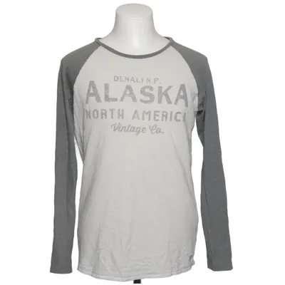 Baseball T-shirt (Gray, White) from Jack & Jones Cotton