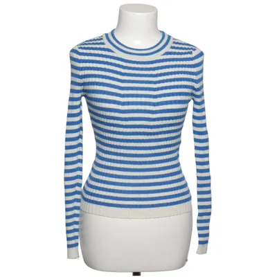 Sweater (Blue, White) from Pieces Polyamide, Polyester, Viscose