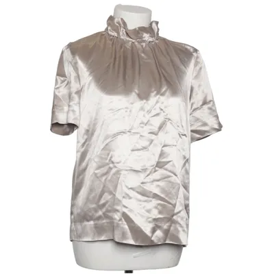 Top (Beige) fra COS Acetat, Polyester