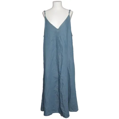 Denim jurk (Blauw) van Dazy Katoen, Polyester, Viscose
