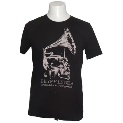 T-shirt (Zwart) van Earth Positive Organisch katoen