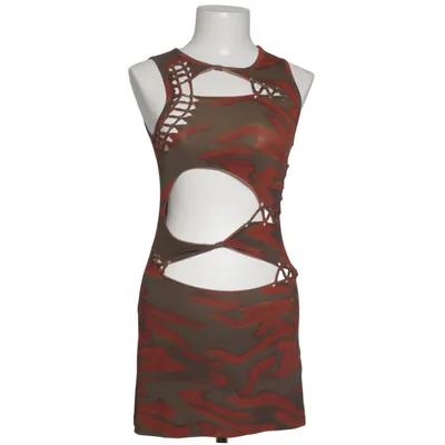 Dress (Brown, Orange, Beige) from With Jéan Elastane, Modal