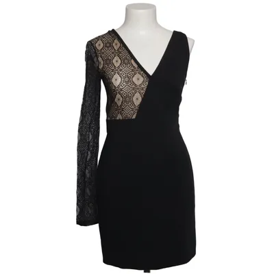 Robe (Noir, Beige) de Versus Versace Coton, Élasthane, Polyamide, Viscose