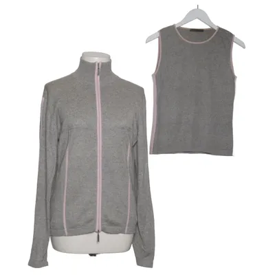 Twinset (Grå, Rosa) från Private Industries Kashmir, Silke