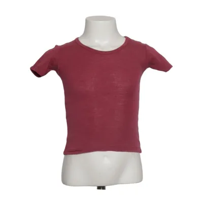 T-shirt (Red) from Hocosa Silk, Wool