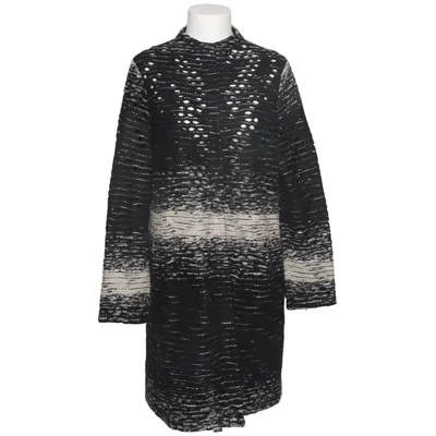 Cardigan (Black, White) from Evelin Brandt Acrylic, Polyamide, Wool