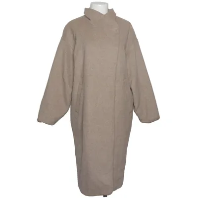 Frakke (Beige) fra Zara Basic Outerwear Polyester