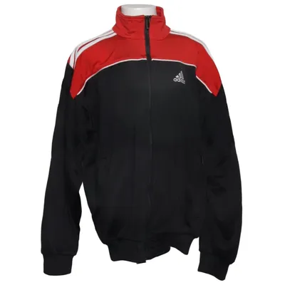 Sports jacket (Red, Black, White) from Adidas Polyester