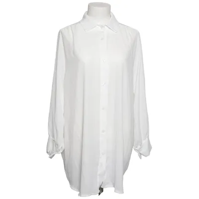 Shirt (White) from Lens Polyester
