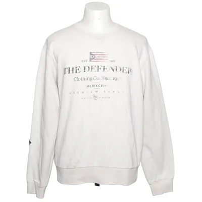 Sweatshirt (Blanc) de The Defender Coton, Polyester